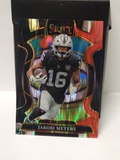 2025 Panini Select Football Red And Black Wave Jakobi Meyers #5