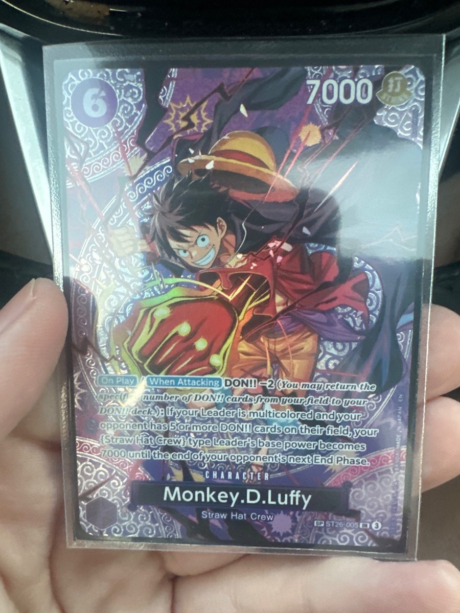 Monkey.D.Luffy (SP) ST26-005 Adventure on Kami's Island Foil for