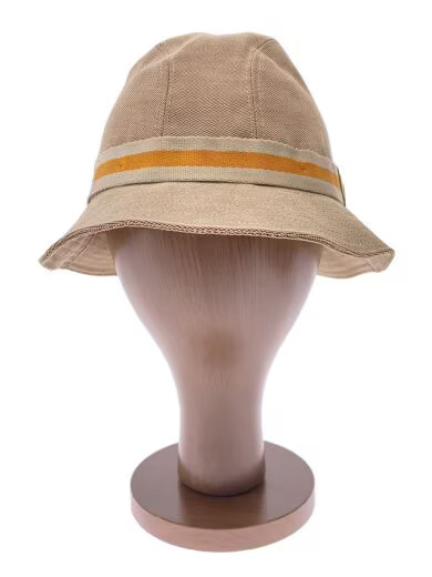 GUCCI Bucket Hat/ Polyester/ CML/ Solid Color/ Wo… - image 1