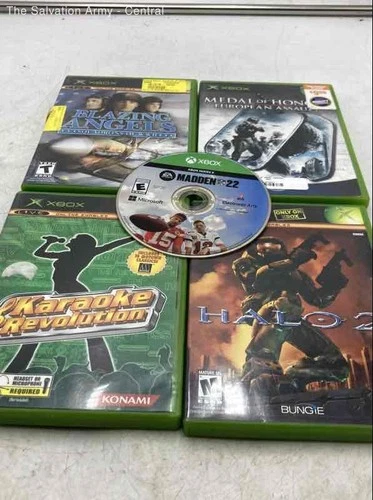 Microsoft Xbox Medal Of Honor: European Assault And More Games Lot Of 5