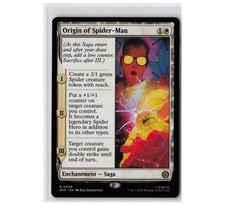 Origin of Spider-Man 9 R SPM MTG NM Marvel's Spider-Man