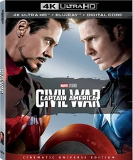 Captain America: Civil War (4K / Blu-ray + Digital) New