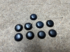 Porsche 944 968 911 - 9x black screw cover caps interior trim