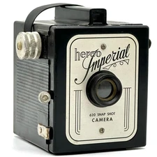 Herco Imperial 620 Snapshot Film Camera 1950's Vintage Decor Nonfunctional Prop
