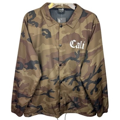 Molokai Surf Co. Cali Camo Coaches Jacket Streetwear - Mens Size