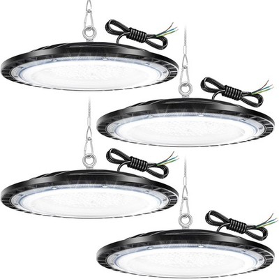 4er Pack LED Hallenstrahler 150 W Hallenbeleuchtung Industrie Lampe   6500 K