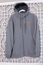 Simms Jacket Mens XL Guide Series Fishing Gray Fleece Lined Softshell Outdoors