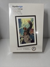 Apolosign DPF103 10.1" Wi-Fi Touchscreen Smart Photo Frame, Black