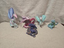 Lot 5 Whimsical Dragon Figures SAFARI LTD