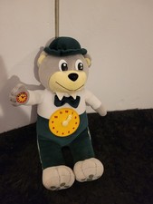 1999 Learn to Tell Time Plush Talking Teddy