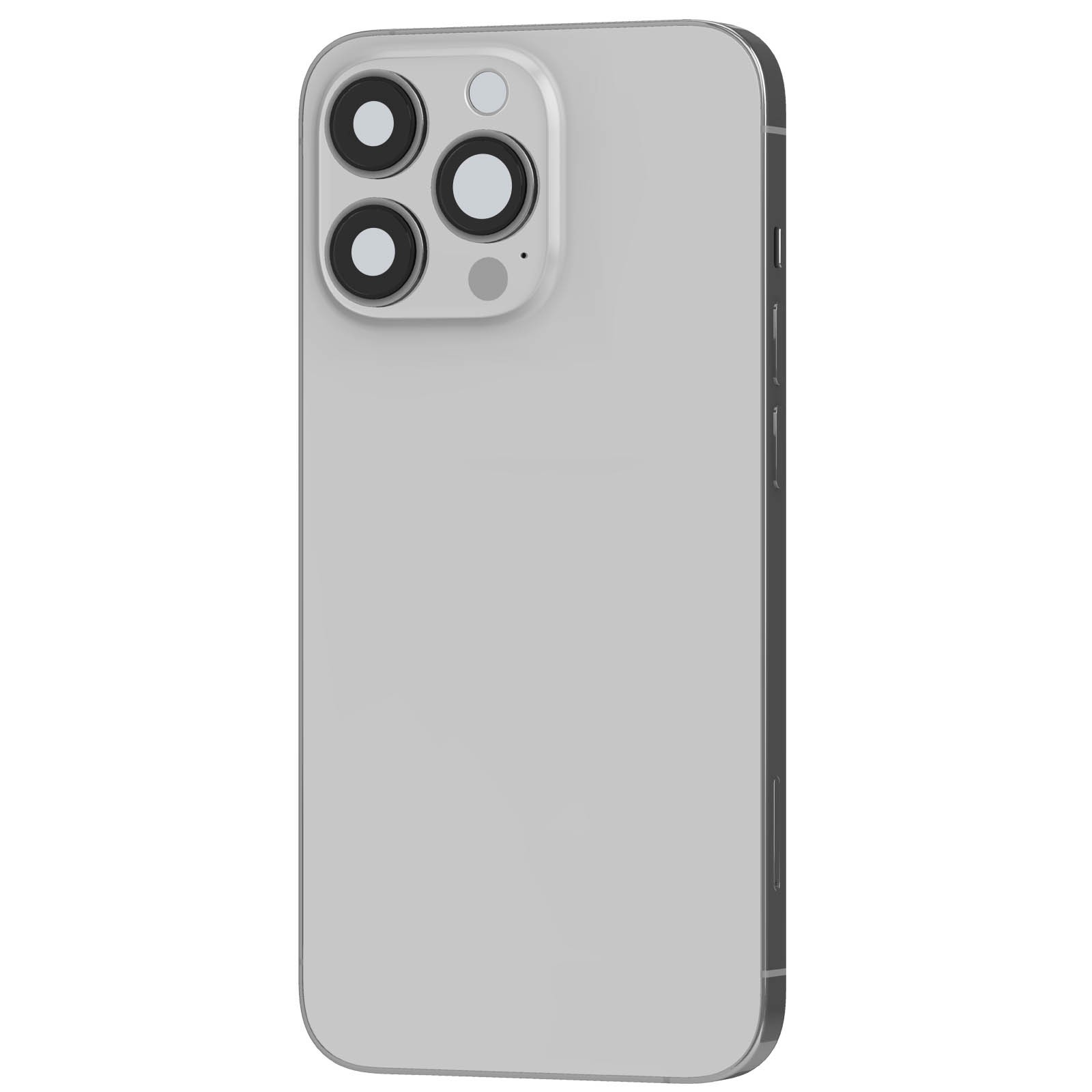 Vitre arrière iPhone 13 Pro brisée ? Changez le châssis et cache batterie argent Clappio