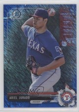 2017 Bowman Chrome Prospects Blue Shimmer Refractor Ariel Jurado #BCP59 10k8