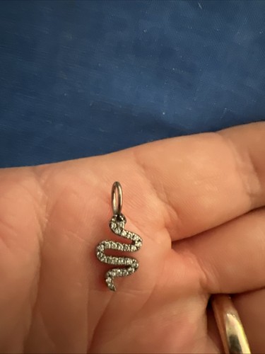 SNAKE pendant with STONES, UNISEX