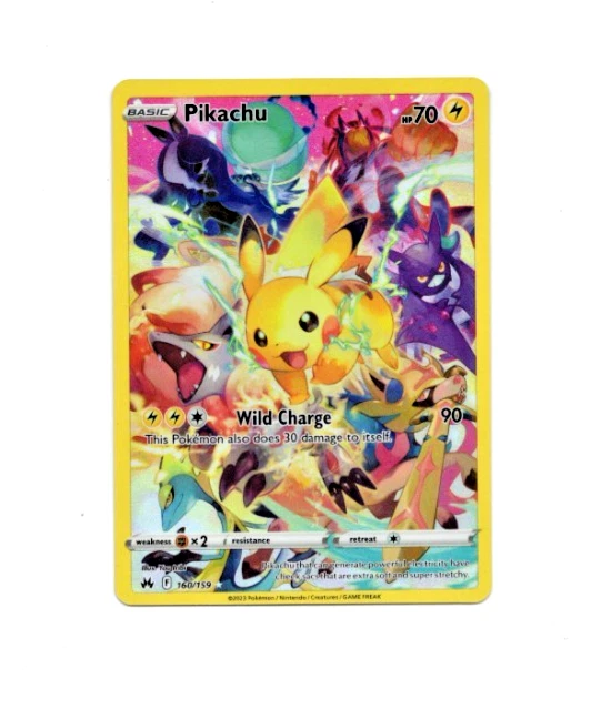 ポケモンカード ポケカ ピカチュウ プレシャス Pikachu 160/159 Pikachu 160/159 Crown Zenith for sale | eBay