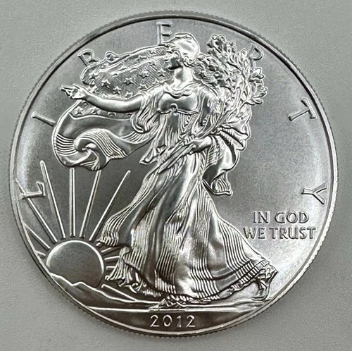 2012 American Silver Eagle 1 Troy Oz .999 Fine Silver