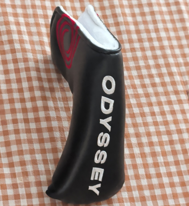 Odyssey Golf Putter Headcover Black Red White - 1 Putter Head Cover