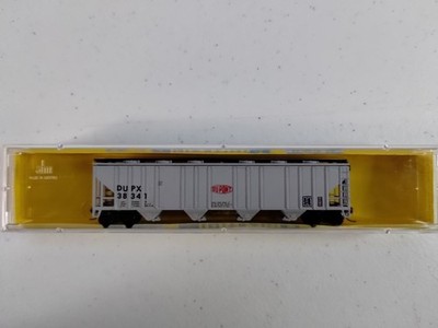 AHM Minitrains N Scale 4446 Dupont DUPX #38341 Covered Hopper with MTL Couplers