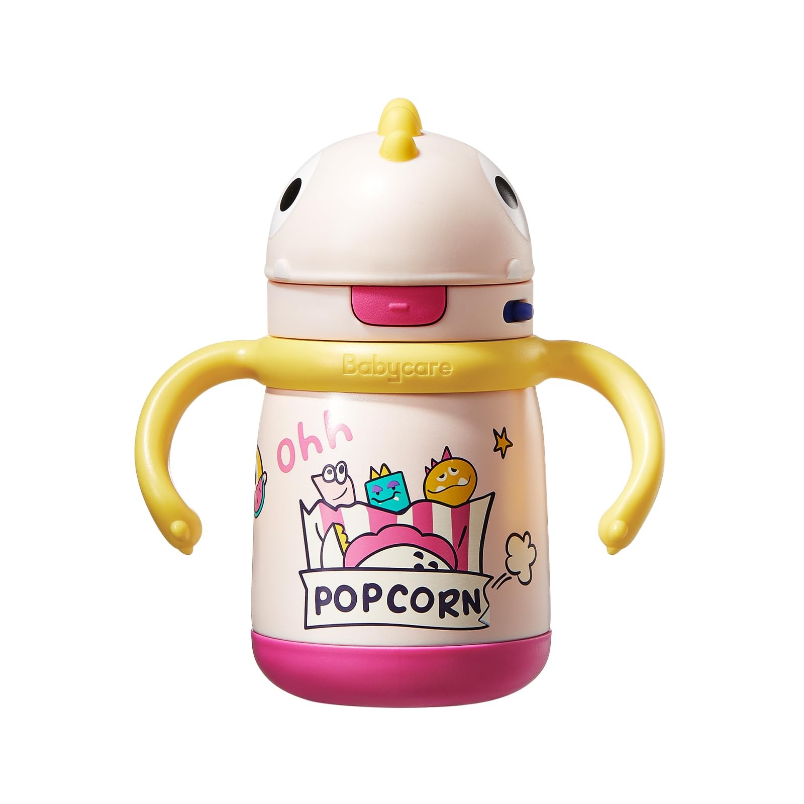 Toby's Dinosaur Insulated Water Bottle - Leak-Proof Vacuum, 