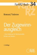 Der Zugewinnausgleich Max Braeuer