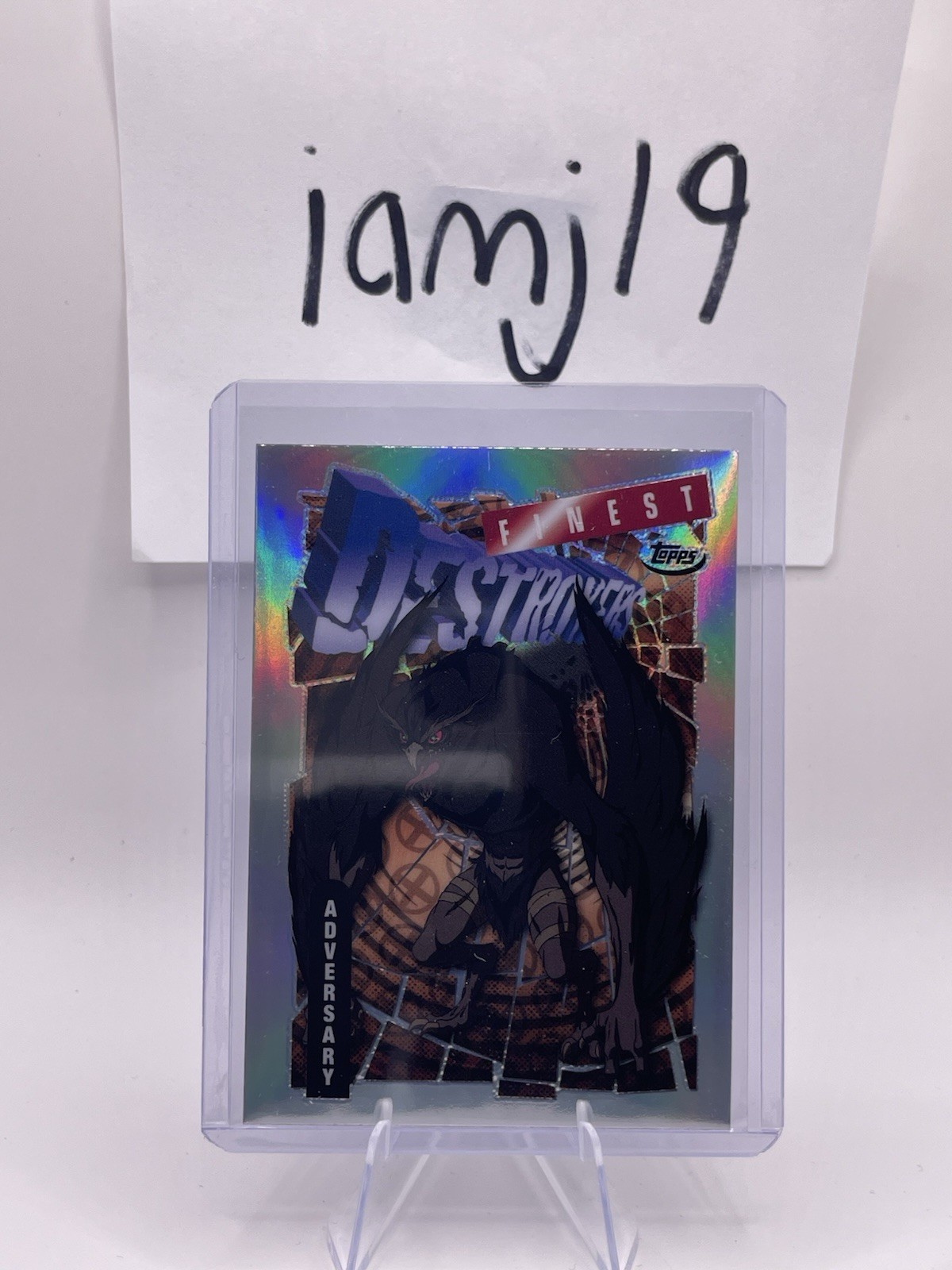 2025 Topps Finest X-Men '97 Adversary Destroyers Refractor #49