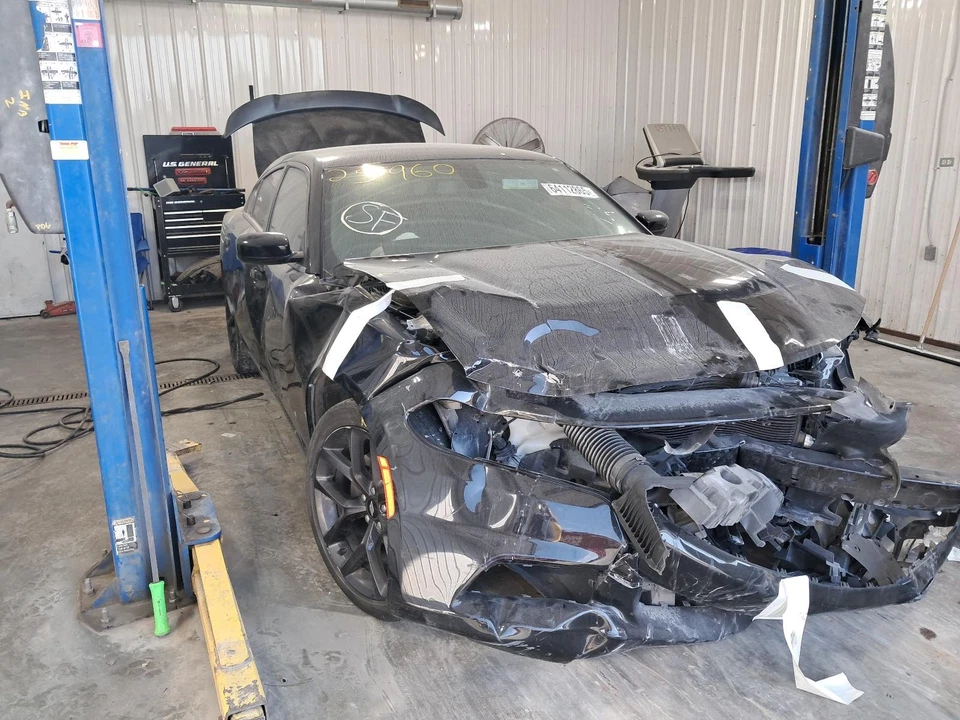 Used Left Curtain Air Bag fits: 2019 Dodge Charger front driver roof Left Grade Foto 4 de 4