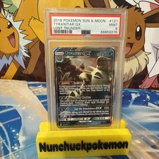 Tyranitar GX 121/214 Sm-Lost Thunder Holo PSA9 on eBay