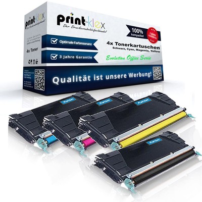 Toner für Lexmark C532DN Toner Farben Set