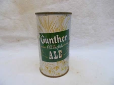 GUNTHER OLD ENGLISH ALE FLAT TOP BEER CAN~GUNTHER BRG, BALTIMORE, MD