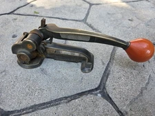 Red Handled SIGNODE Model ST Tensioner Size 3/8" TO 3/4" Solid Brass Vtg