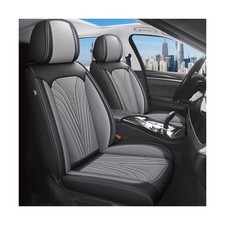 DISUTOGO Front Seat Covers Fit for Nissan Frontier 2009-2024 2025 2026, Faux ...