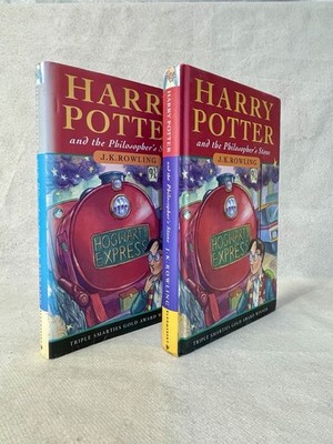 Harry Potter Philosopher's Stone - UK first edition, 27th printing - Bloomsbury