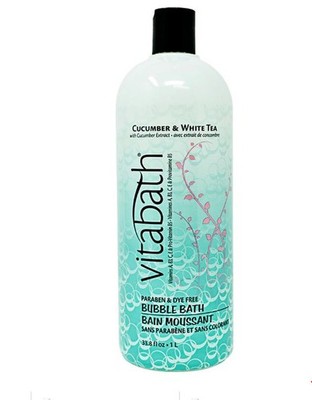 Vitabath Bubble Cucumber and White tea Bubble Bath 33.8 fl oz/1L