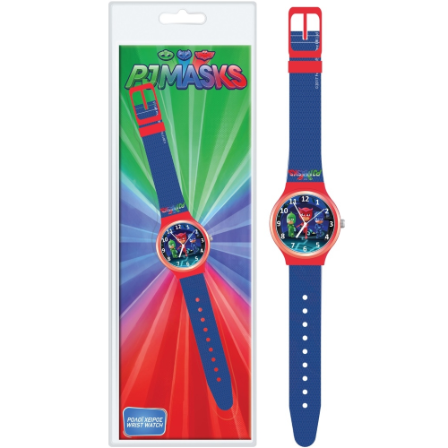 CARTOON KID WATCH Mod. PJ MASKS (Superpigiamini) - Blister Pack ***SPECIAL PRICE