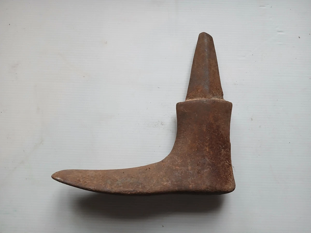 Enclume de cordonnier ancienne – Outil professionnel en fonte - Bricolage
