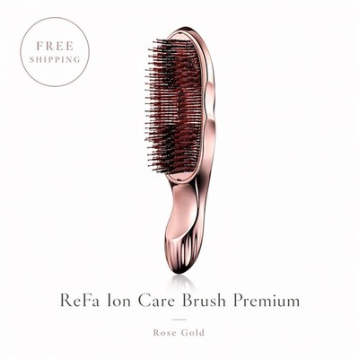 ReFa ION Care Brush Premium Rose Gold Hair Scalp Brush Japan