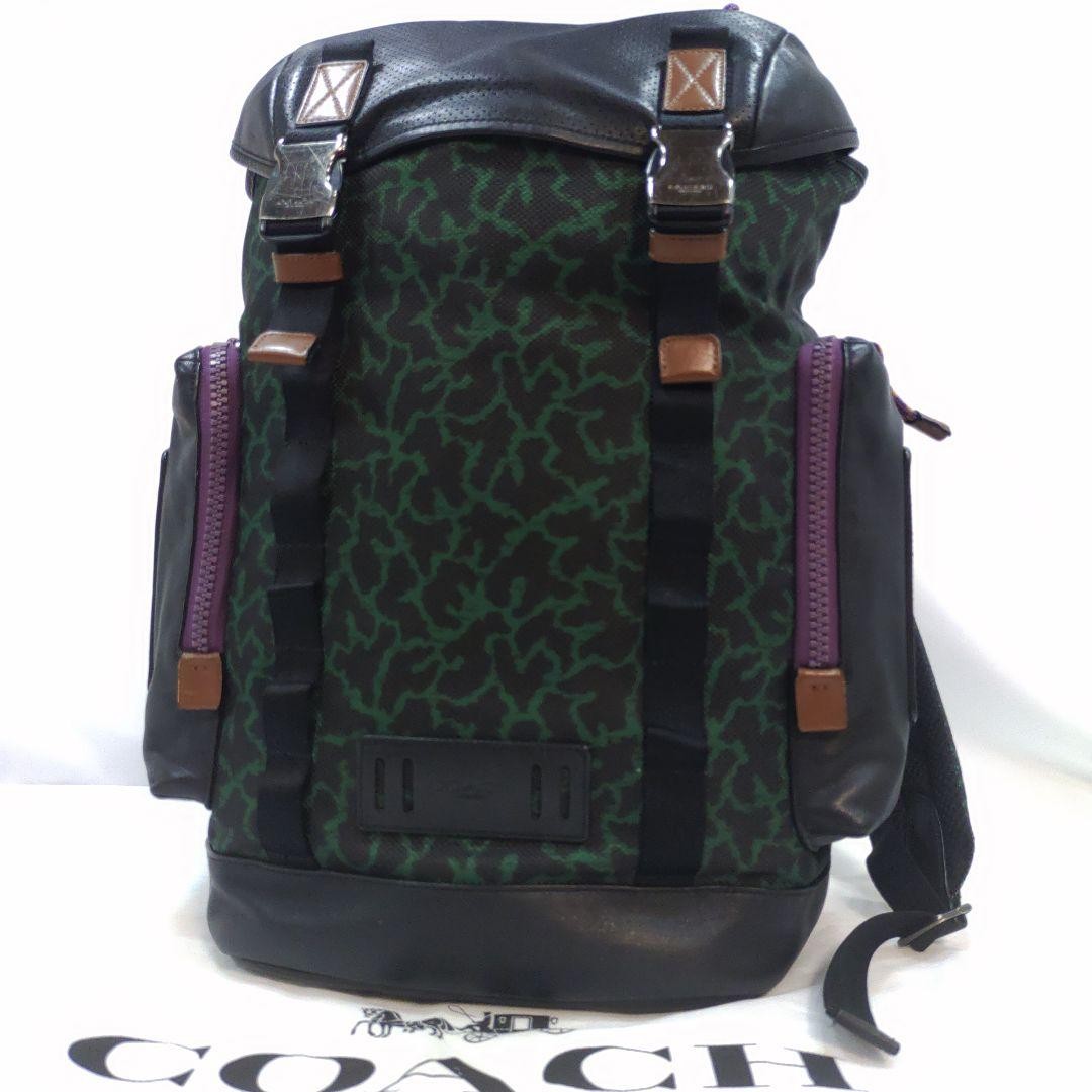 Coach Authentic Multicolor Canvas Backpack G05233357