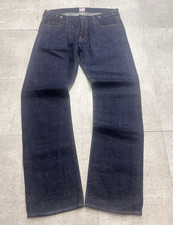PRPS Herren Jeans Blau Denim Selvedge dunkle ...