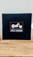 Harley-Davidson Motorcycle 12 x 12 Black Scrapbook Photo Album Hard Cover Protec