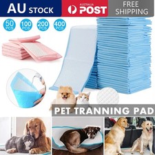 Pet Training Pads 400/200 Puppy Dog Toilet Pee Indoor Super Absorbent 60x60cm