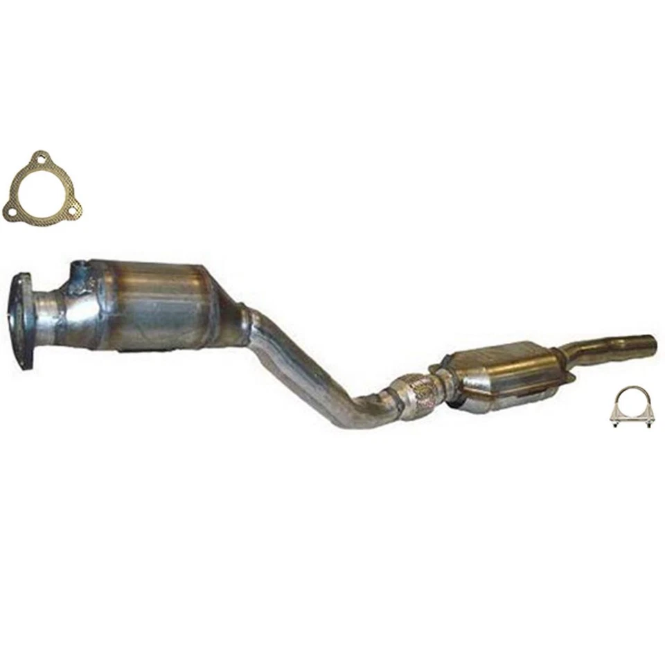 Convertidor catalítico izquierdo para Audi A6 Quattro 2000-2001 Foto 2 de 4