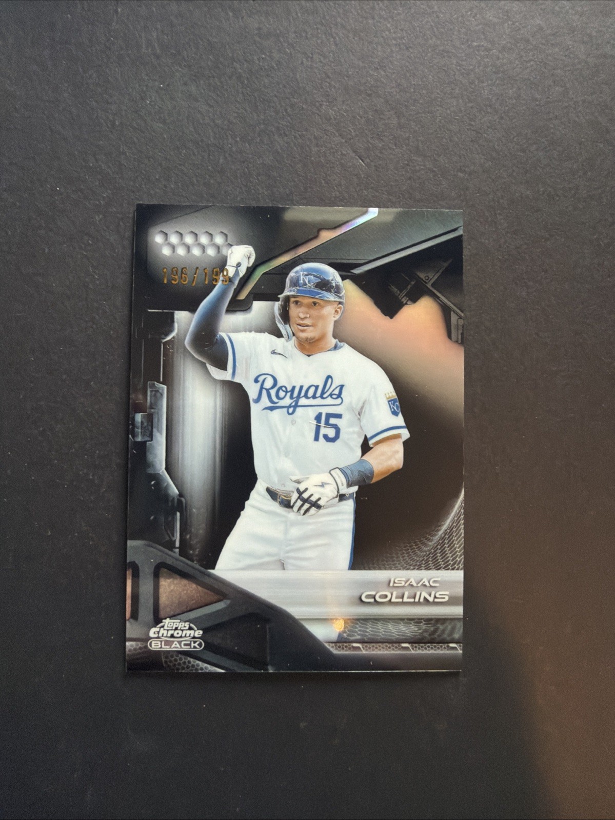 2026 Topps Chrome Black Isaac Collins /199