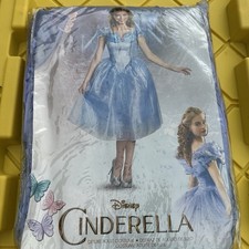 Cinderella Disney Adult Deluxe Costume Size Large 12-14
