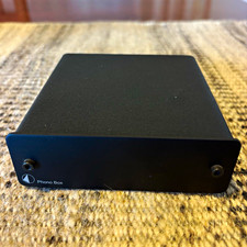 Pro-Ject Phono Box MM/MC Phono Preamplifier Black w/ Box Power Supply Manual