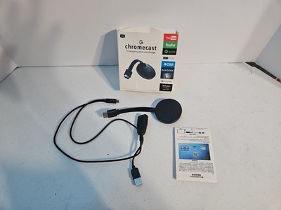 Google Chromecast 2nd Generation TV Digital Media Streaming NC2-6A5 - TESTED
