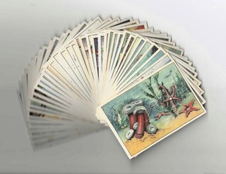 Sammelbilder Echte Wagner 42 verschiedene Bilder 7 komplette Serien