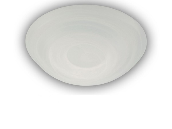 Led Deckenleuchte Deckenschale Rund Glas Alabaster Ø25Cm Led KüChenlampe Dimmbar-image
