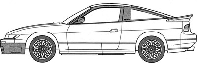 Fujimi Model 1/24 Initial D Series No.003 Sileity Mako Sato ISD-003