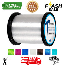 500/1000M Nylon Fishing Line Super Strong Monofilament Fluorocarbon Coated Gift
