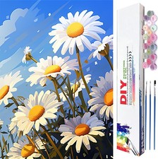 HIVIEW Paint by Numbers for Adults 16 x 20 inch Canvas DIY Oil Painting for Adul