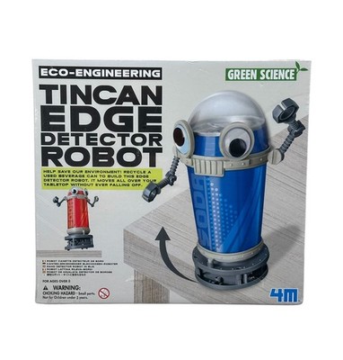 4M Eco-Engineering TinCan Edge Detector Robot Science Kit Green Science - Sealed
